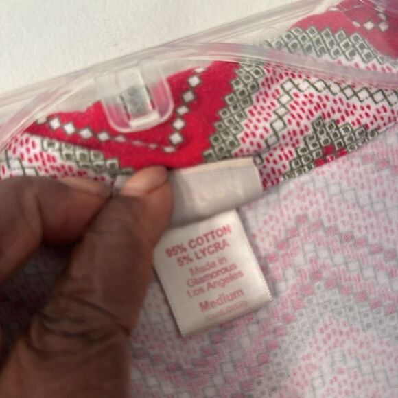 Bedhead Chevron Pajama Top M - Picture 5 of 5